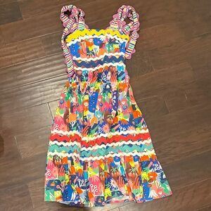 Colorful celia b Dress with Ruffle Straps xs